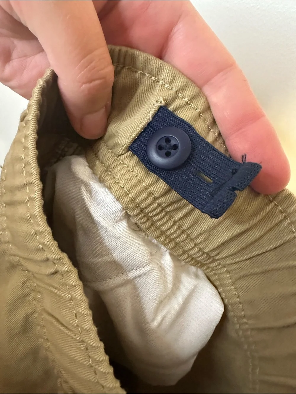 Boys Khaki Cargo Pants - Comfortable Everyday Utility
